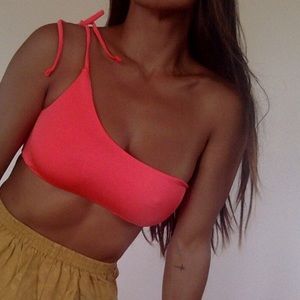 One Shoulder Bikini Top